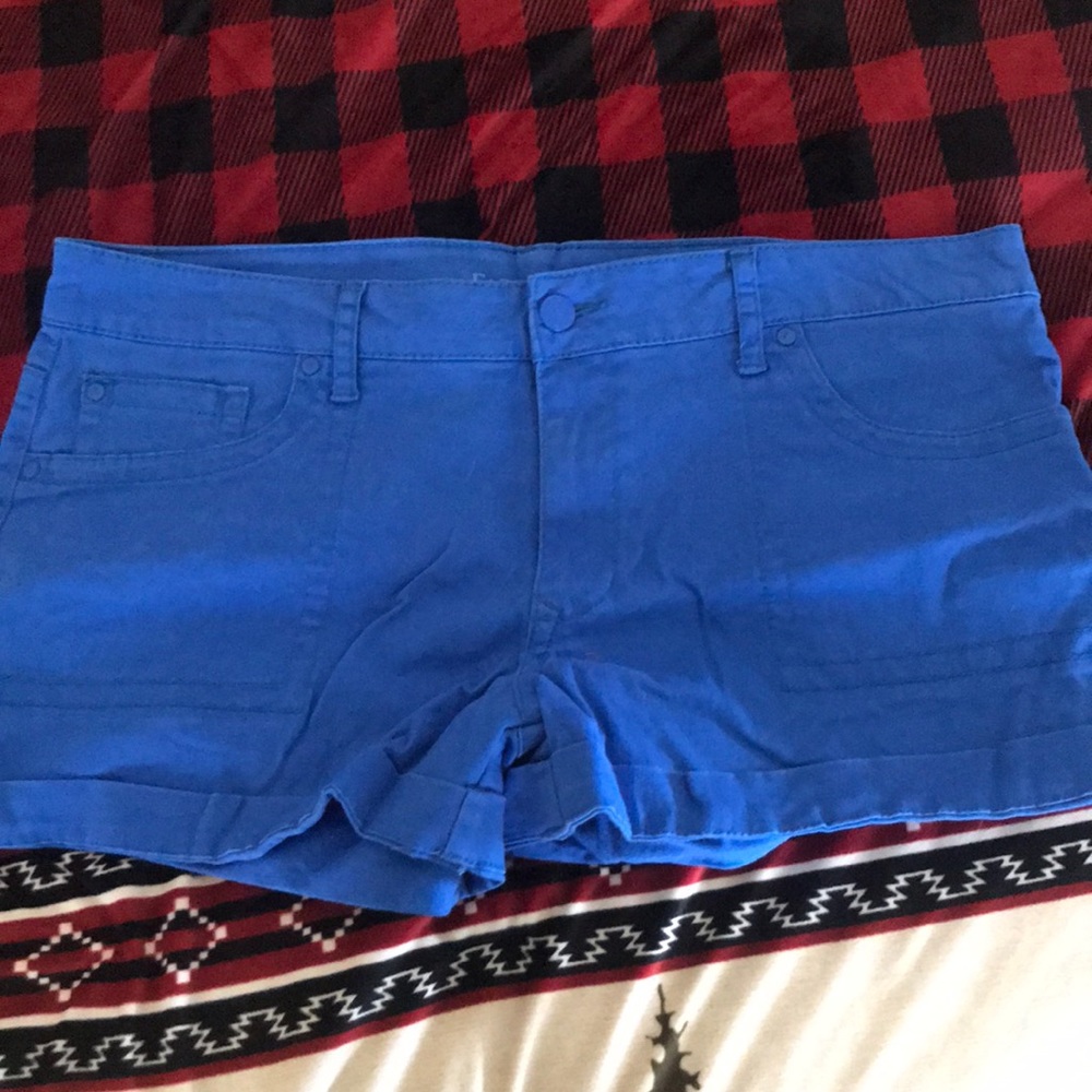 Royal blue shorts - Picture 2 of 4